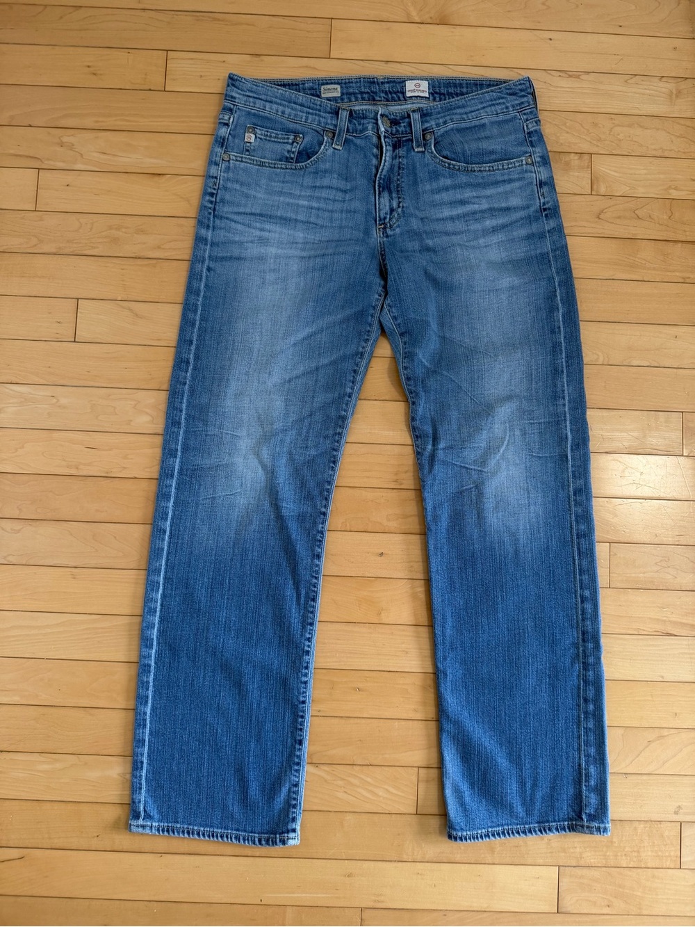 AG Adriano Goldschmied Simona Easy Straight Leg Jeans 29R Made in USA